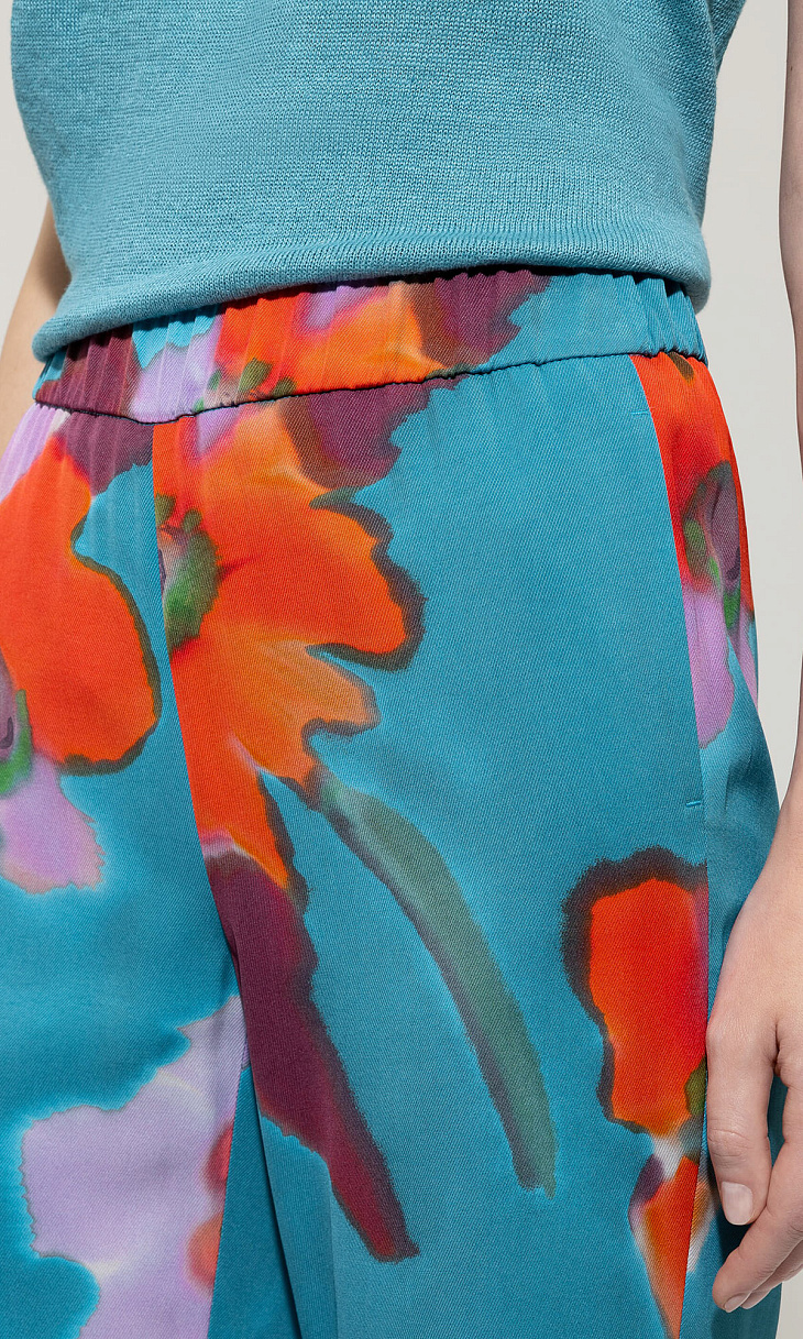 LUISA CERANO: Брюки с принтом