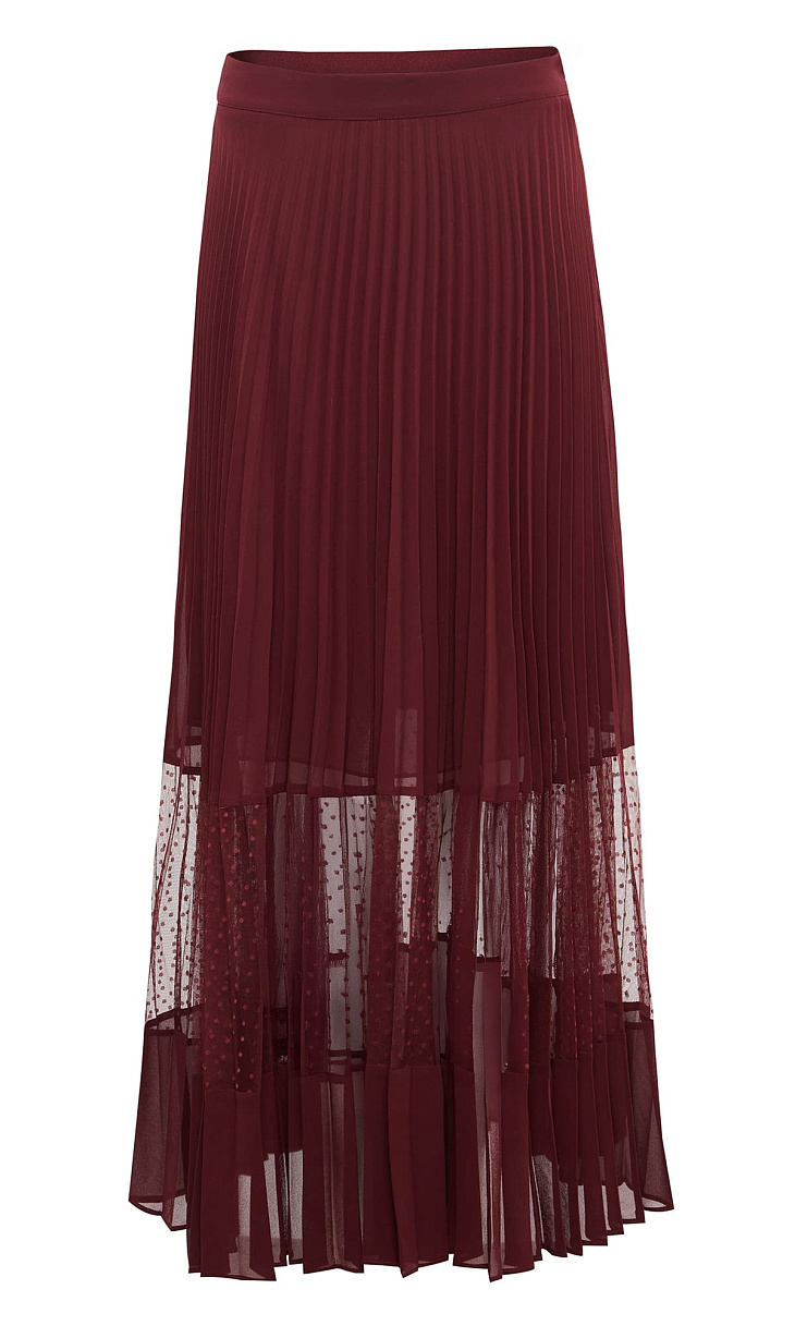 TWINSET: Плиссированная юбка