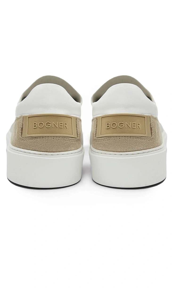 BOGNER: Кеды из трикотажа и замши