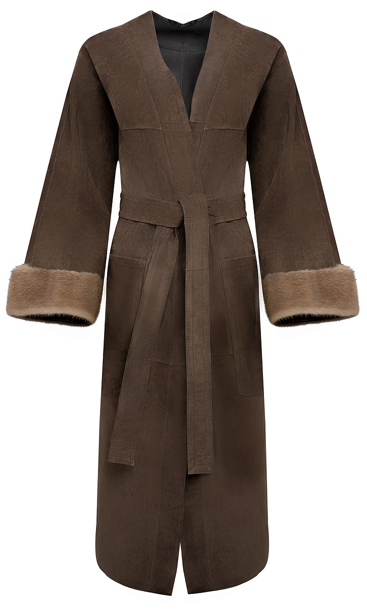 MARIONFASHION: Дубленка из кожи