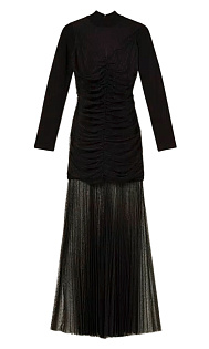 Платье с юбкой из тюля