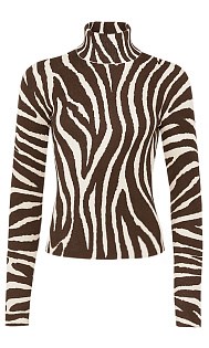 Водолазка с принтом