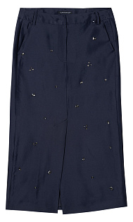 Юбка со стразами