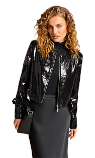 Жакет с пайетками