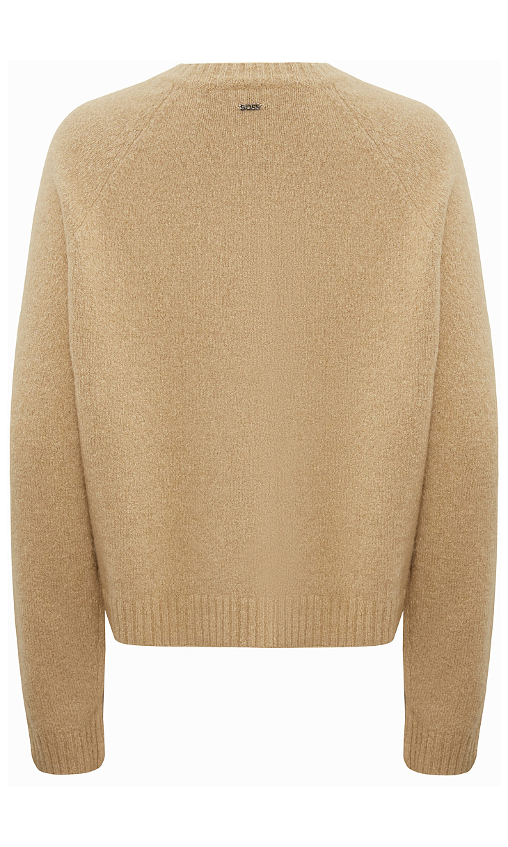 HUGO BOSS: Пуловер с шерстью альпака