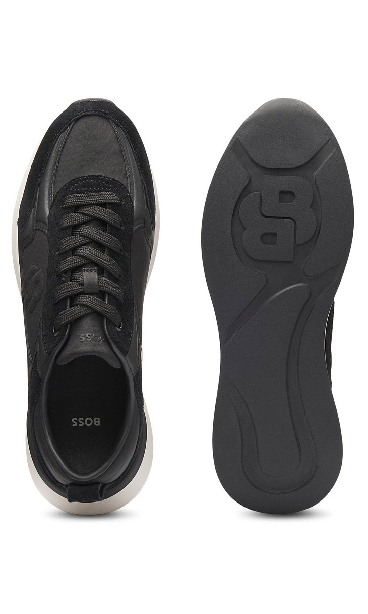 HUGO BOSS: Кроссовки с логотипом