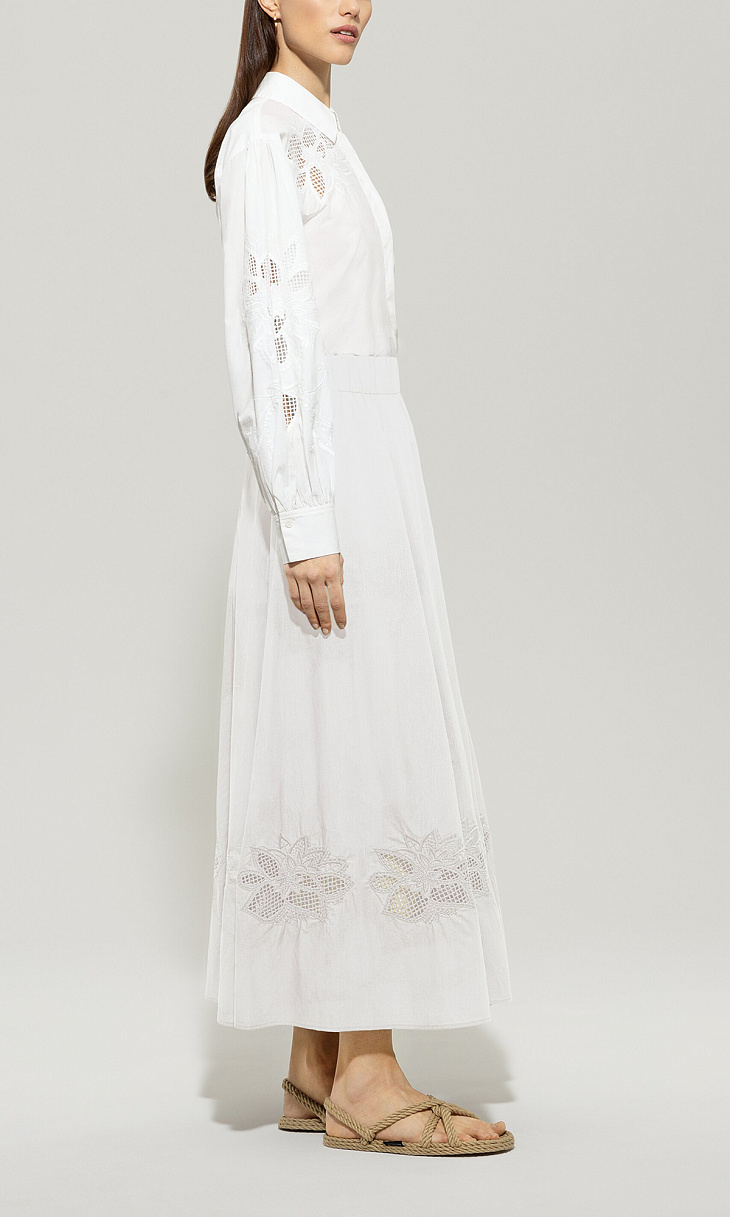 LUISA CERANO: Блуза с вышивкой