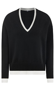 Пуловер из шерсти и кашемира