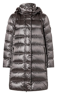 Пуховик со съемным капюшоном