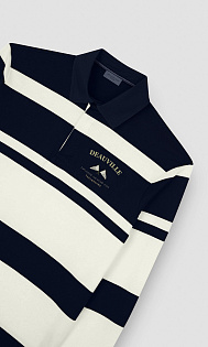 Поло в полоску