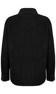 Рубашка из замши