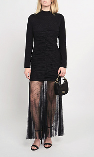 Платье с юбкой из тюля