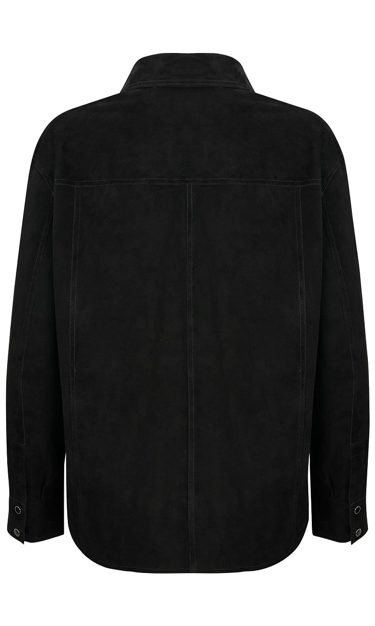 MARION FASHION: Рубашка из замши