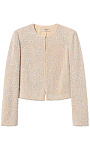 TWINSET: Жакет с пайетками и жемчугом