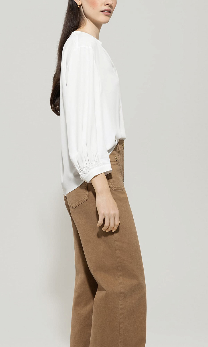 LUISA CERANO: Блуза с шелком