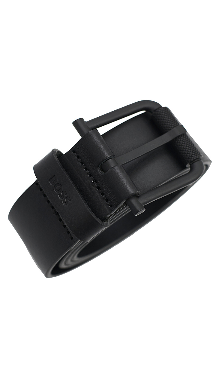 HUGO BOSS: Ремень из кожи
