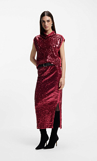 Топ с пайетками