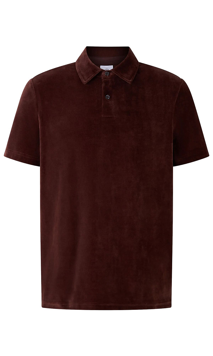 BOGNER: Поло из бархата