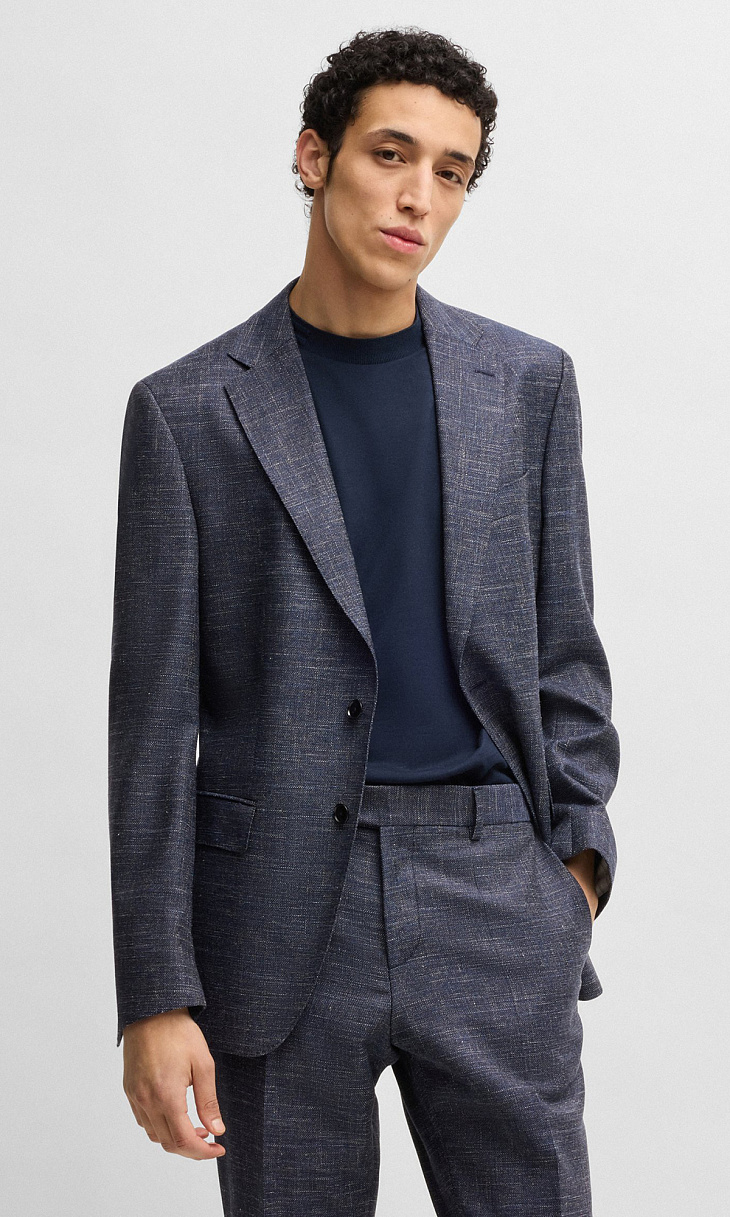 HUGO BOSS: Приталенный пиджак