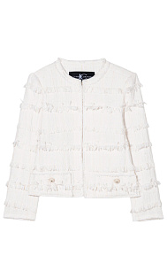 Жакет с бахромой