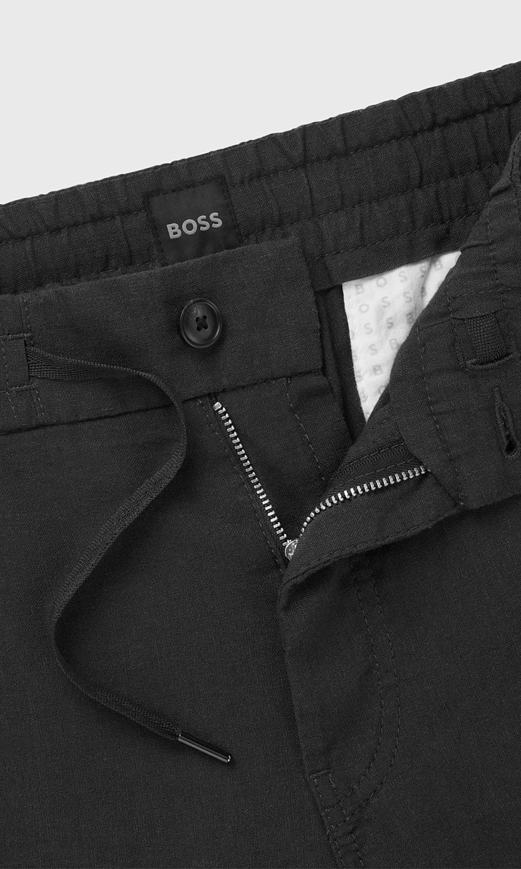 HUGO BOSS: Брюки из льна