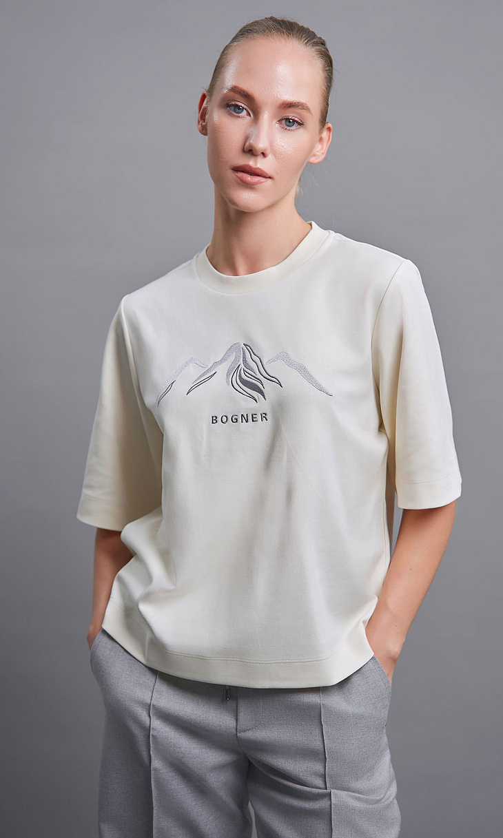 Bogner: Футболка с вышивкой