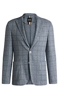 Пиджак из льна и хлопка