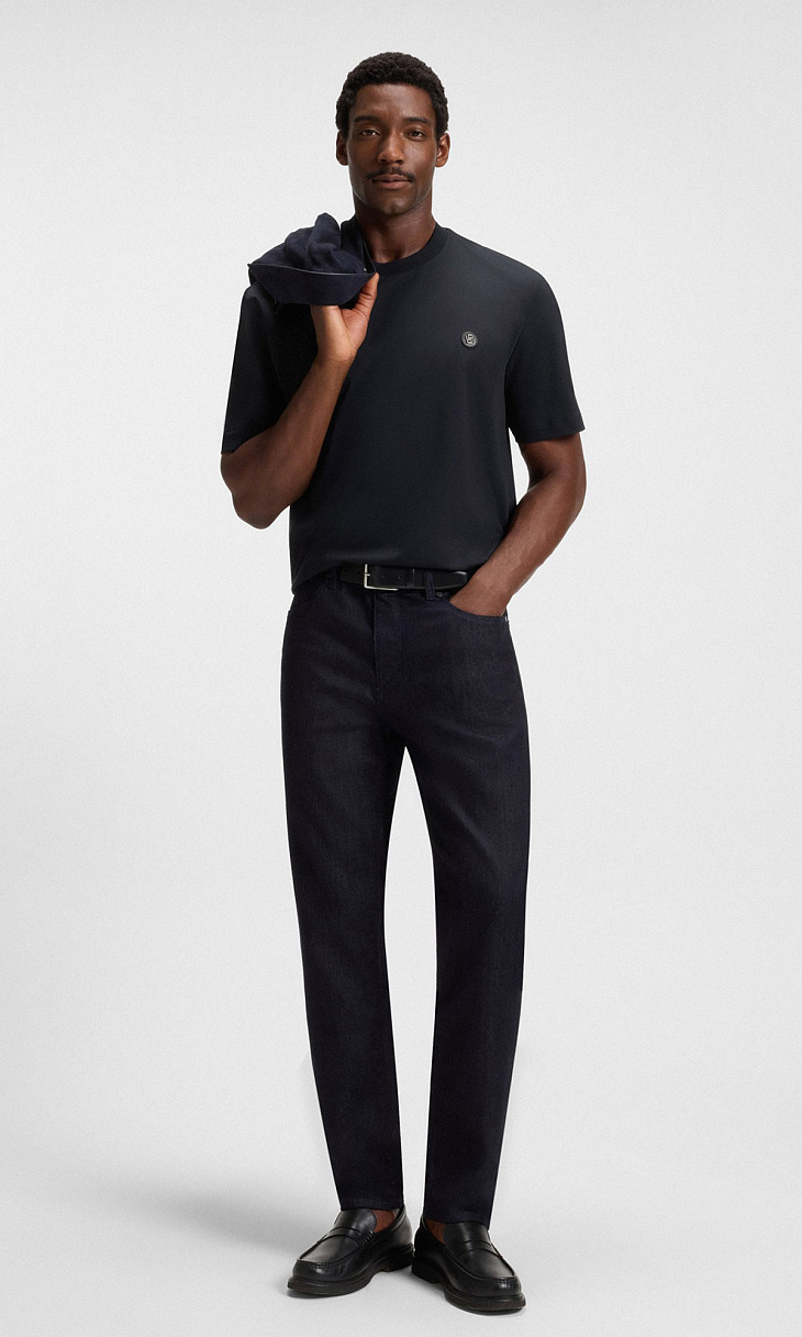 HUGO BOSS: Футболка из хлопка