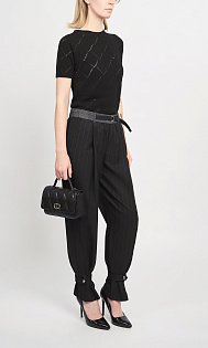 Брюки с манжетами