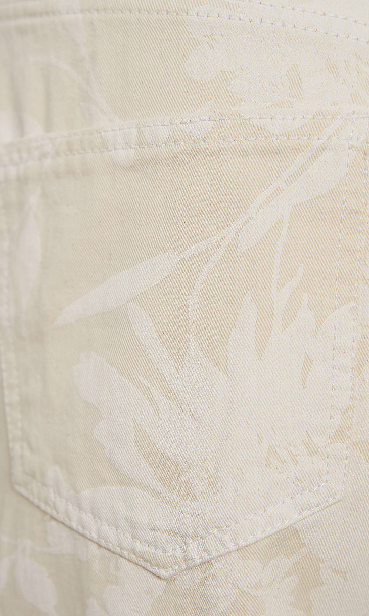 TWINSET: Джинсы с принтом