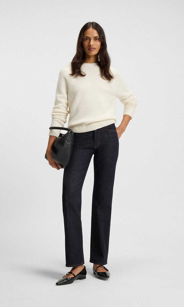 HUGO BOSS: Прямые джинсы