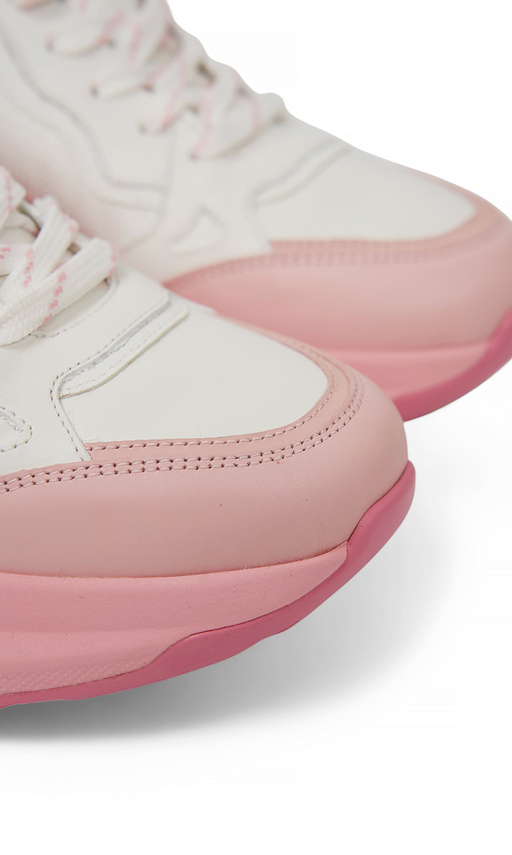 BOGNER: Кроссовки из кожи и текстиля