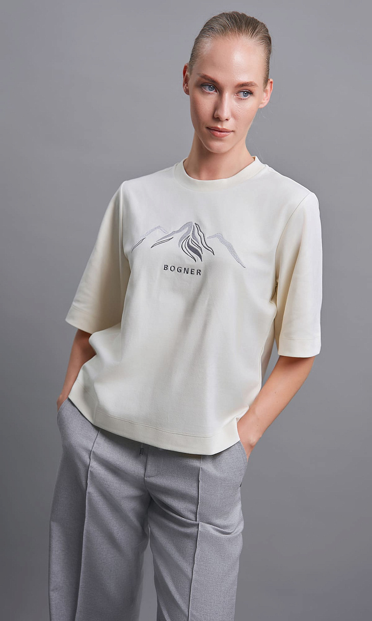 Bogner: Футболка с вышивкой