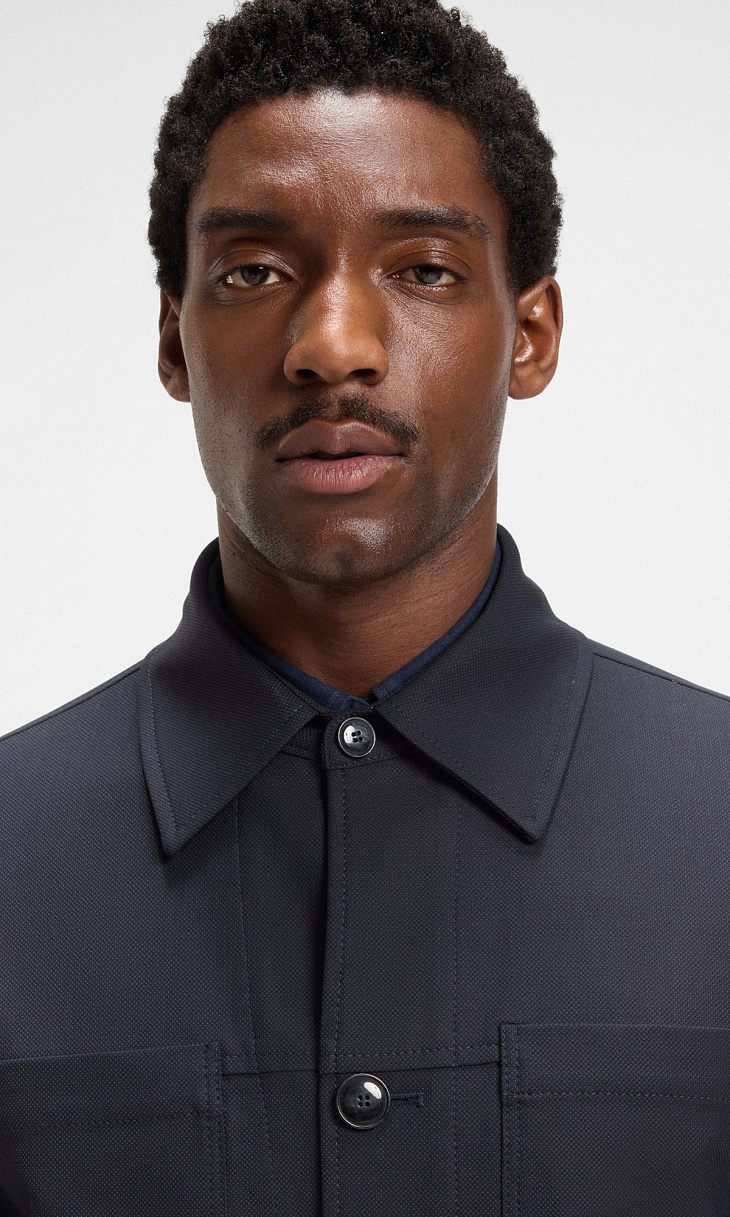 HUGO BOSS: Рубашка с карманами