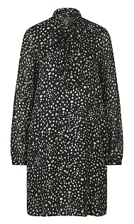 Платье с бантом