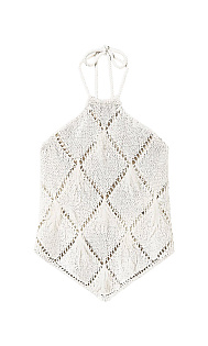 Вязаный топ