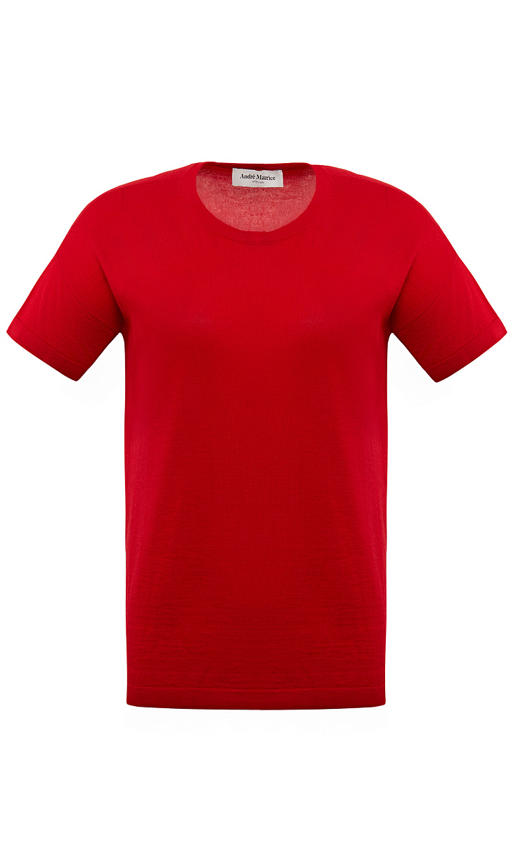 ANDRE MAURICE: Джемпер из шерсти и шелка