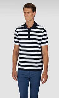 Поло в полоску