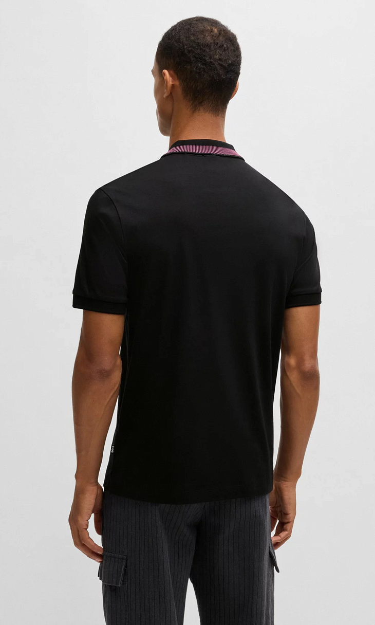 HUGO BOSS: Поло из хлопка