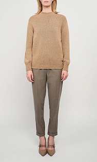 Пуловер из кашемира и шелка