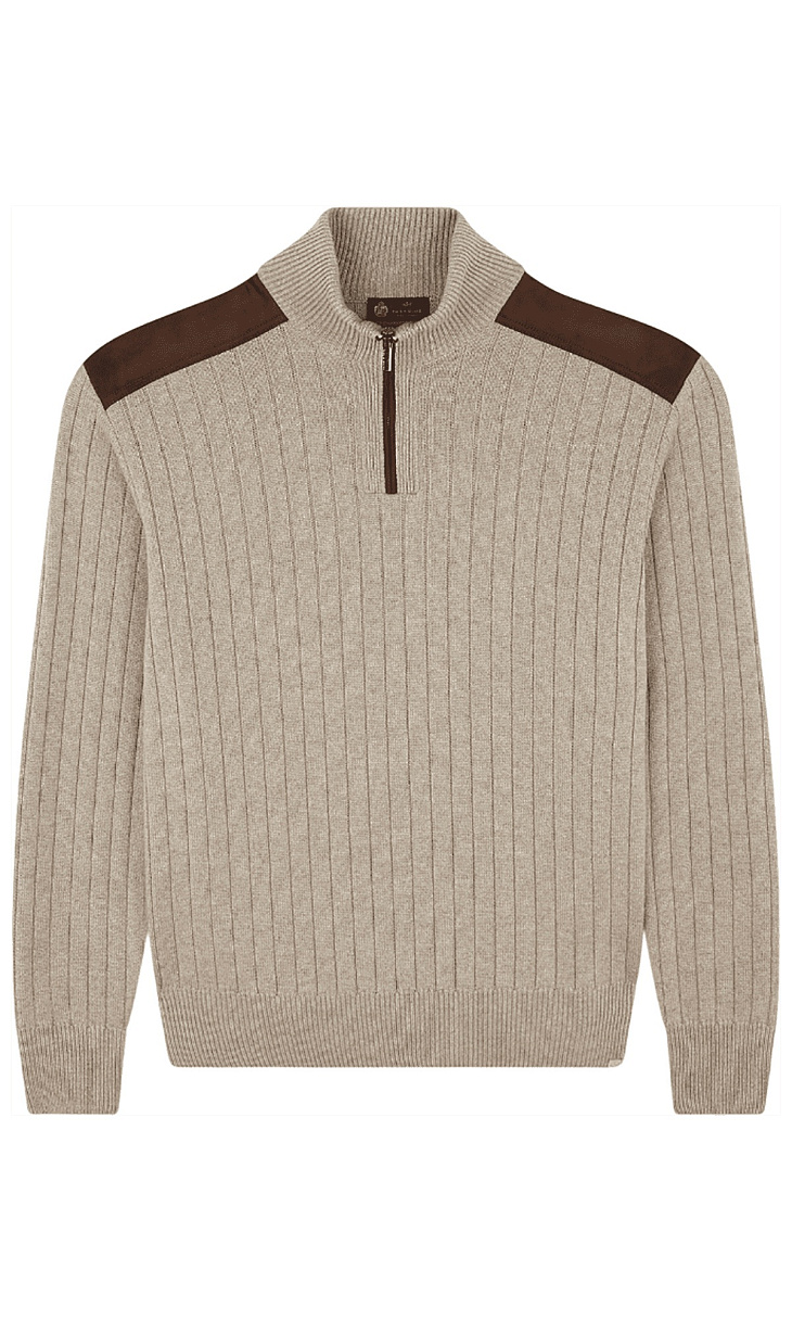 Paul Shark: Джемпер с замшевыми вставками