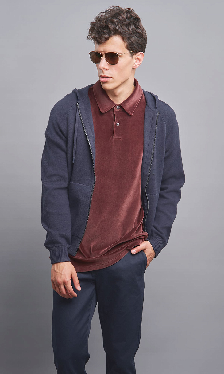 Bogner: Толстовка с шелком и кашемиром