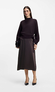 Платье со съемным свитером