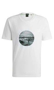 Футболка с принтом