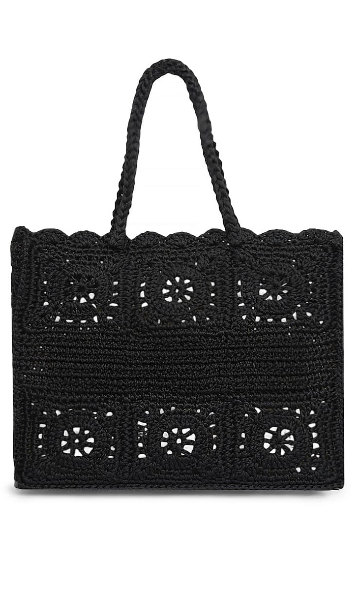 TWINSET: Плетеная сумка-шопер