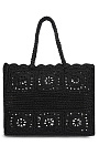 TWINSET: Плетеная сумка-шопер