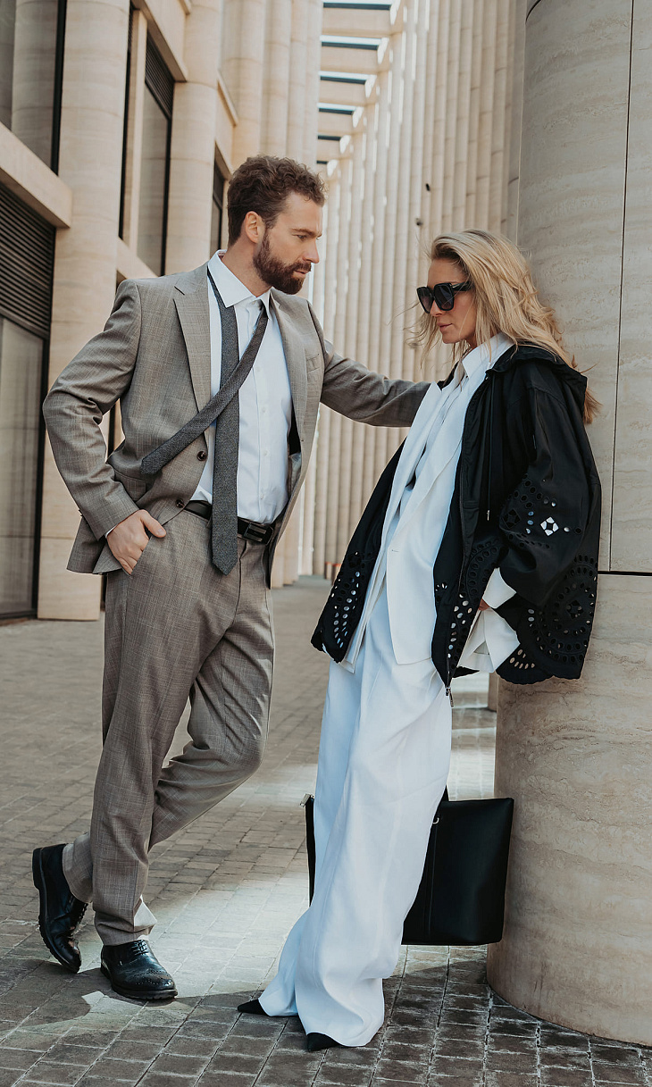 HUGO BOSS: Блуза из вискозы