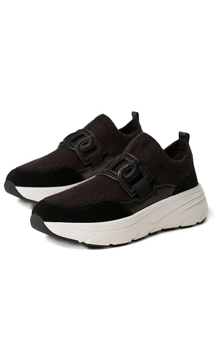 TWINSET: Текстильные кроссовки