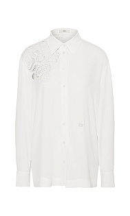 Рубашка с кружевом