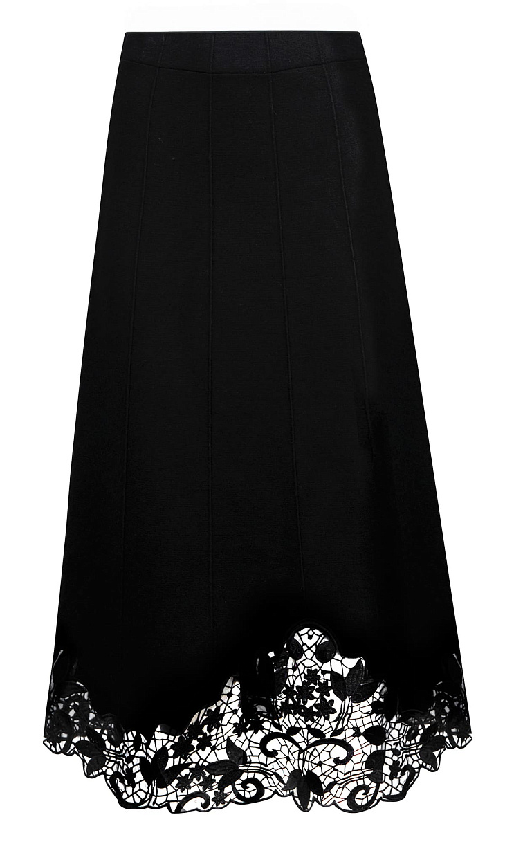 TWINSET: Юбка с кружевом